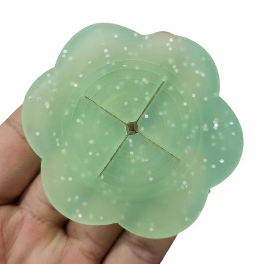 

1 шт. Нескользящая угловая пряжка-узел, зажим для юбки, женская угловая пряжка для талии и подола, универсальная пряжка для футболки и шарфа 7cm светло-зеленый