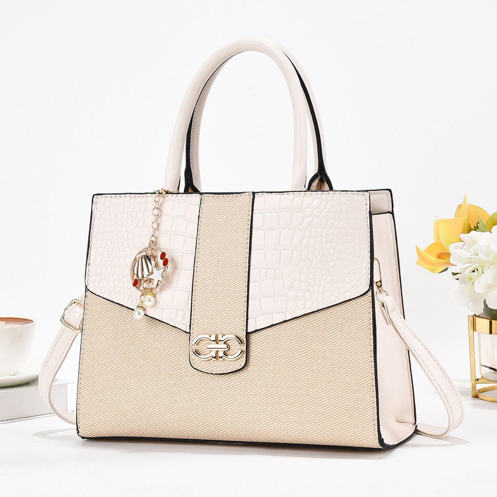Stylish New Stone Pattern Cute Handle Bag With Large Capacity For Practical Ladies