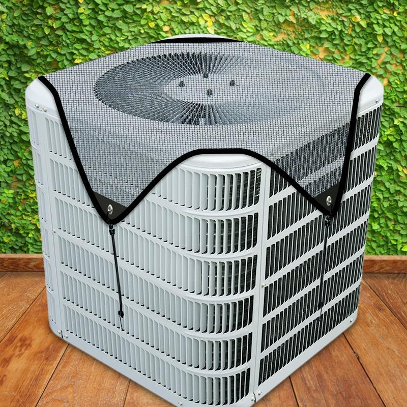 Dustproof Ventilation Resin Mesh Air Conditioner Outdoor Cover - Weather Resistant and Durable Protective Cover