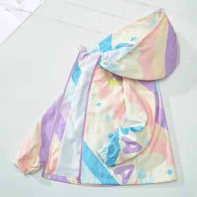 Girl' Spring and Autumn Outerwear 2023 New Fashion Trend Outdoor Jacket Casual Outerwear