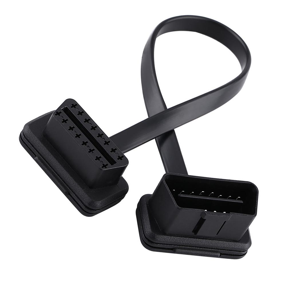 Car Auto 16 Pin Male To Female OBD2 Extension Cable Diagnostic Adapter 30cm12inch Length