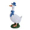 Resin Garden Ornament Couple Ducks Decorative Figurine Outdoor Yard Patio Lawn Decoration