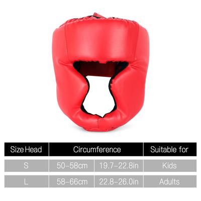 Kickbox-Kopfbedeckung für Erwachsene/Kinder, MMA-Training, Sparring, Kampfsport, Boxhelm