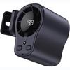 Waist Mounted Cooling Car Fan with LED Display USB Rechargeable Umbrella Clip Neck Hanging Portable Mini Fan Outdoor Work Fan