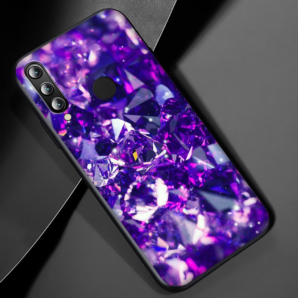 Silikonové pouzdro GX55 Crystal Diamond pro Honor 6A 7A 3GB 7C 7X 8 8A 8X 8C 9 10 Lite View 20S 9A 10X Max Pro