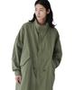 WEGO Unisex Mod Vintervær Lang Militær Oversized Løs Størrelse Khaki Herrefrakk, Yttertøy, Bekledning, Frakk, Stil, Silhuett, Passform, Høst/Vinterklær,