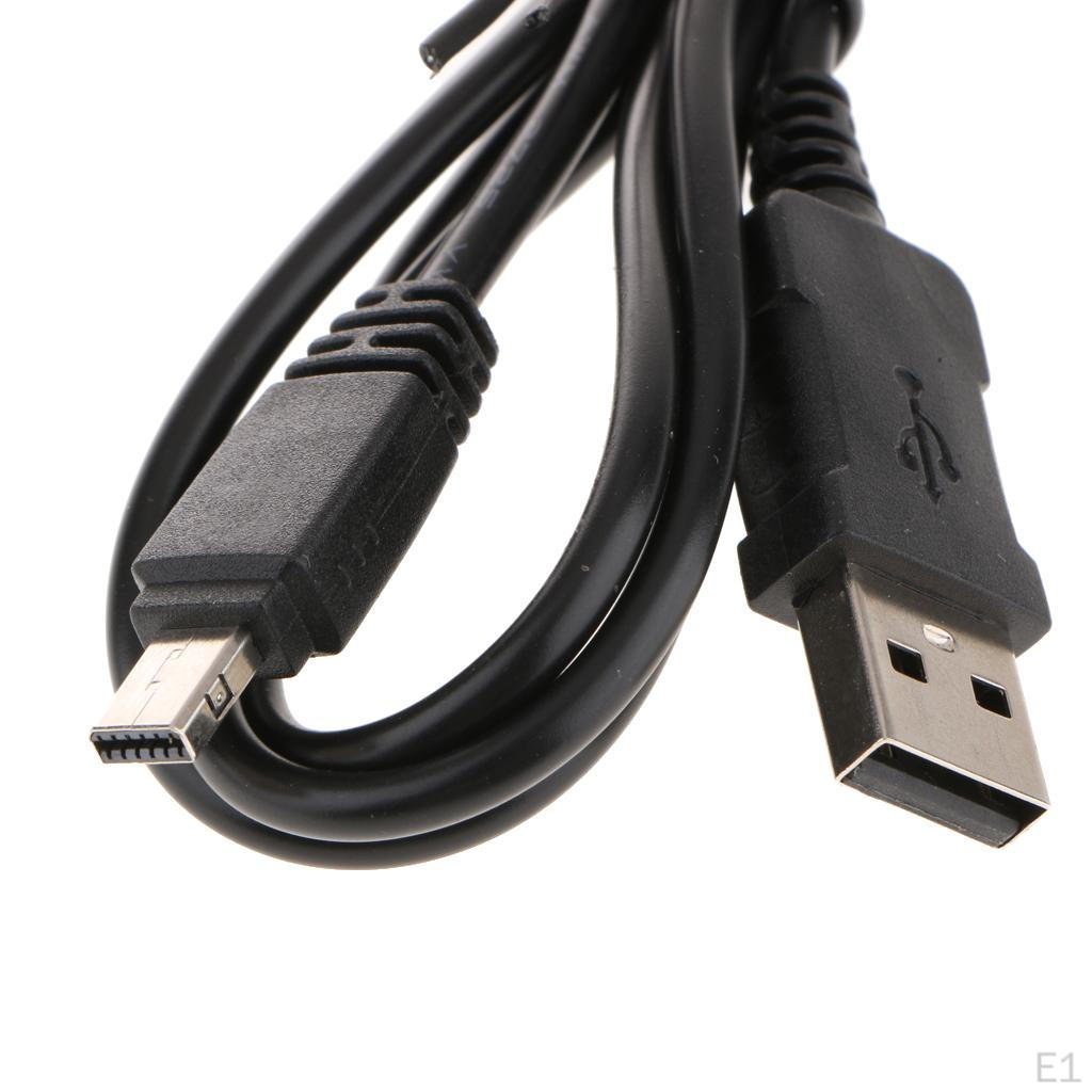12 Pin USB Charging Data Sync Cable Cord For Exilim EX-TR100 EX-TR150 Camera
