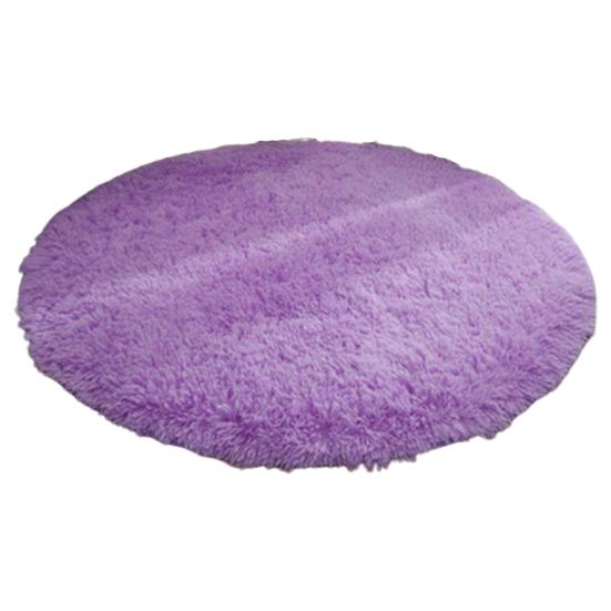 Bedroom Luxury Round Fluffy Area Rug Super Resistant Non-Slip Design Circle Rug