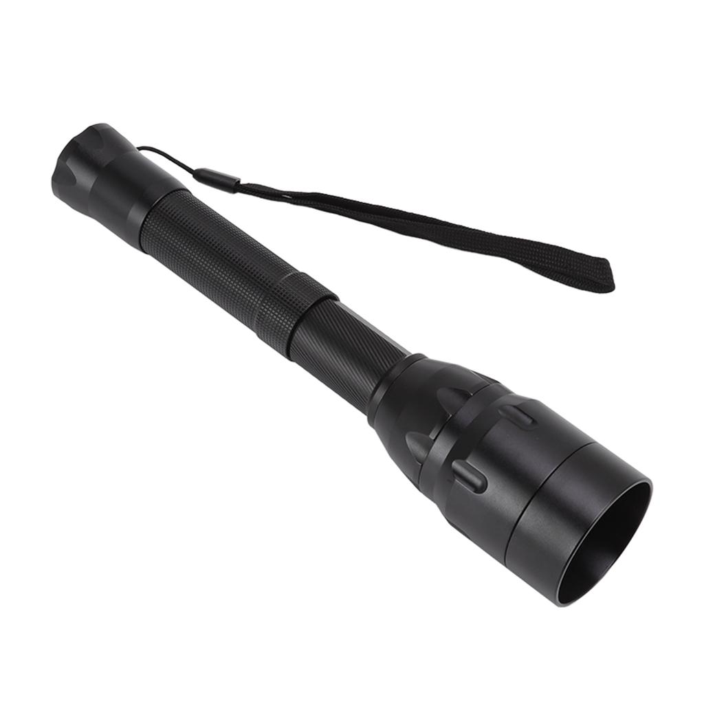 Linterna Infrarroja Zoomable IPX5 de Mano 850nm IR Linterna de Visión Nocturna para Caza al Aire Libre
