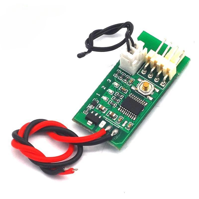 Full 12-volt pulse width modulation four-wire fan, temperature and speed control, computer, cabinet, fan, noise reductio