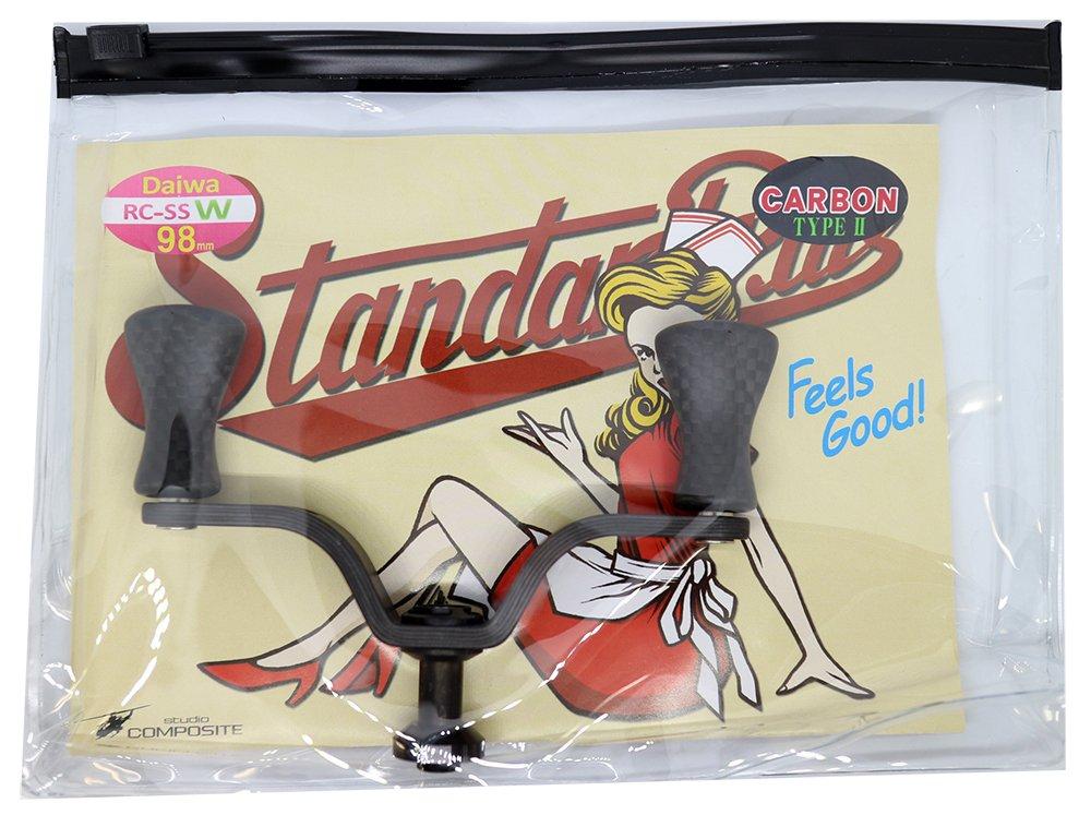 Studio Composite 98mm XS Knob Type Daiwa RC-SS-W 2, Black.