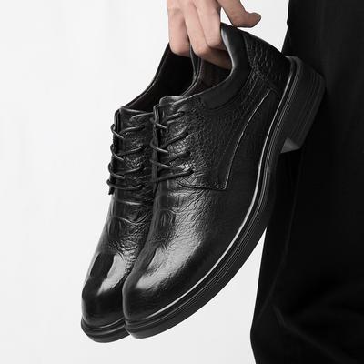 Mode Echtes Leder Herren Freizeitschuhe Hohe Qualität Kleiderschuhe Business Oxford Herrenschuhe Krokodilmuster Große Größe 37-48 49