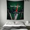 Devil May Cry Wall Tapestry Aesthetic Wall Hanging Printed Fabric Blanket Decorative Tapestries for Bedroom Living Room Home Decor