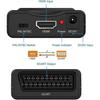 Adattatore Convertitore HDMI a SCART, Supporta Formati PAL/NTSC