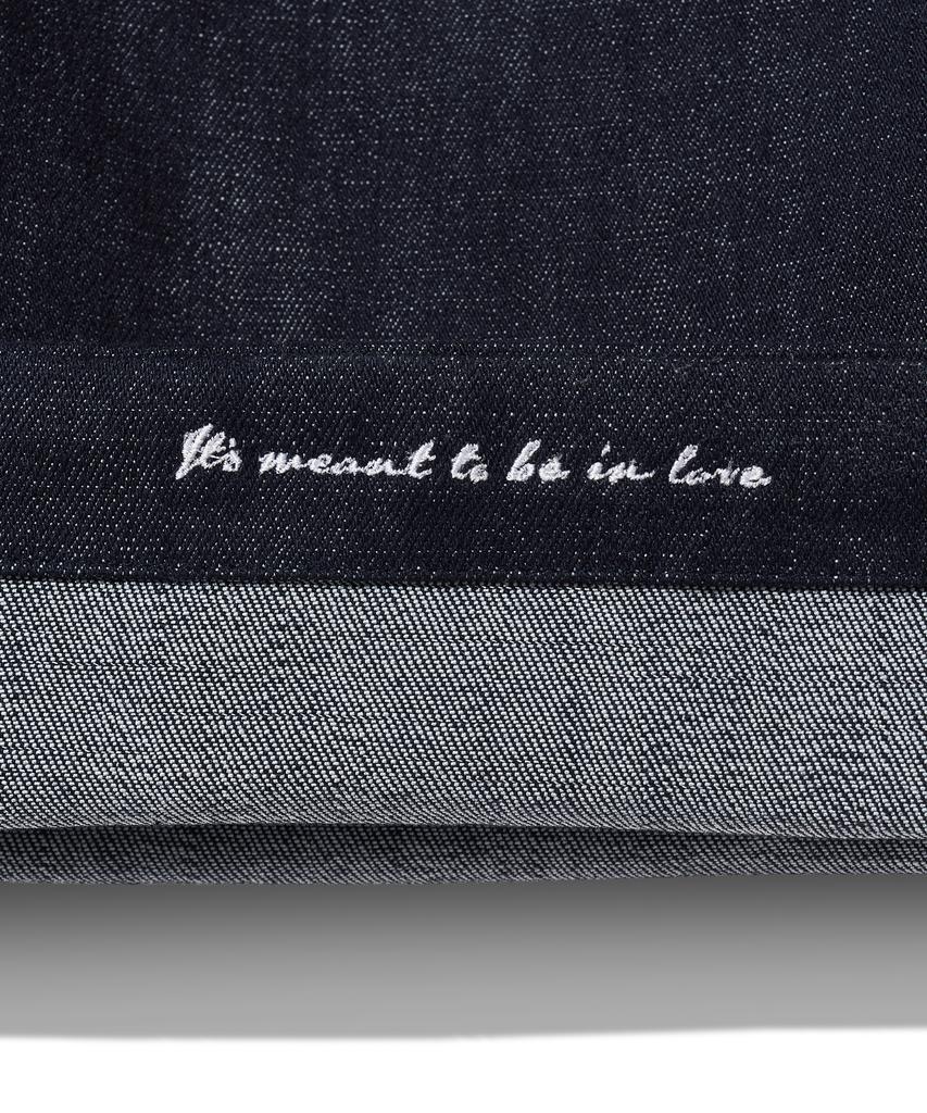 DIAMOND LAYLA Unmodified Denim String Wide Pants P16 Blue Denim