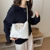 Korean Aesthetic Polka Dot  Tote Bag Casual Waterproof Fabric Handbag for Ladies Daily Shopping