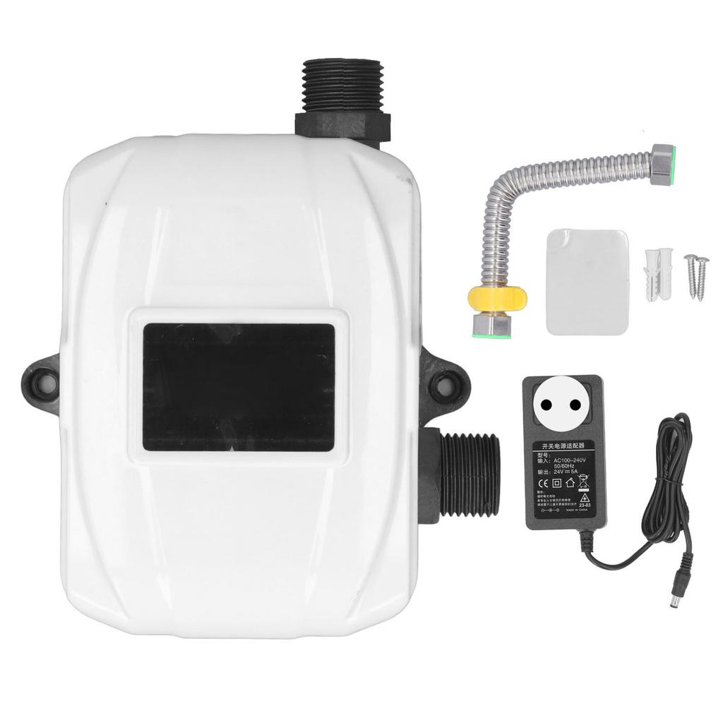 Home Pressure Boost Pump DC24V 120W Automatic Shower Booster Water Flow Control Pump 100‑240V Plug EU Plug