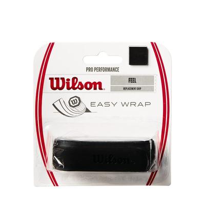 Wilson Replacement Grip PRO PERFORMANCE 1 WRZ470800 Tennis/Badminton Tape, GRIP, Piece, Black,