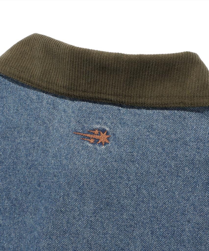 Niceghostclub Denim Work Car Coat_Blue(Ng2Fsuc800A)