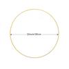 12" Metal Flower Hoop for Dream Catchers DIY Craft Wall Decor Wreath Rings Wreath Hoop for Wedding Party Decoration