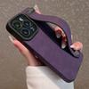 Leather Phone Case For iPhone 17 Pro Max Air 14 15 Plus 11 12 13 16 Pro Wrist Strap Holder Shockproof Protection Cover