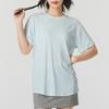 Nike Comfortable Breathable Casual Dopamine Short Sleeve Drop Shoulder T-Shirt Women T-Shirt Glacier-Blue FN2815474