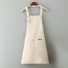 Stain-Proof Canvas Apron with Custom Logo for Western Restaurants, Hot Pot Establishments, and Milk Tea Shops