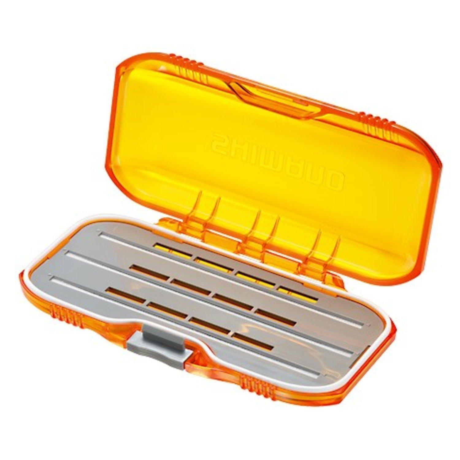 

Shimano Ayu Hook Case Clear Orange (for 3-4 hooks) CS-015I