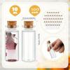 120pcs Tiny Glass Containers Featuring Cork Lid for Crafting Mini Glass Jars 10ml Showcasing Artistic Creations Party Decoration