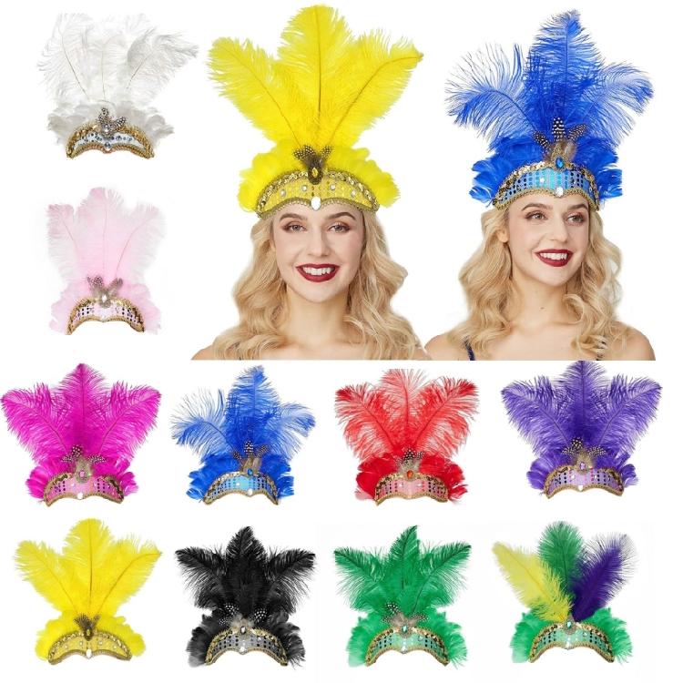 Multifunctional Stylish Headbands Decorative Festival Headpiece Colorful Headwear for Themed Parties