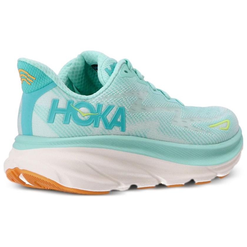 HOKA One One Clifton 9 Seafoam Aqua Breeze Women's 1127896-SMQ
