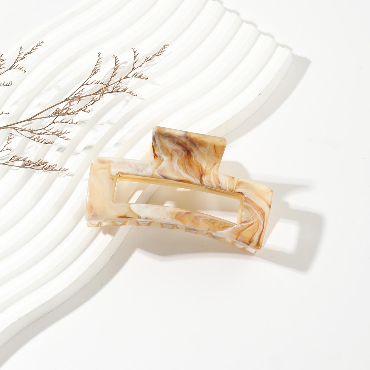 

Разноцветные прямоугольные заколки-крабы, красочные нескользящие зажимы с сильной фиксацией, аксессуары для укладки волос для женщин или девушек