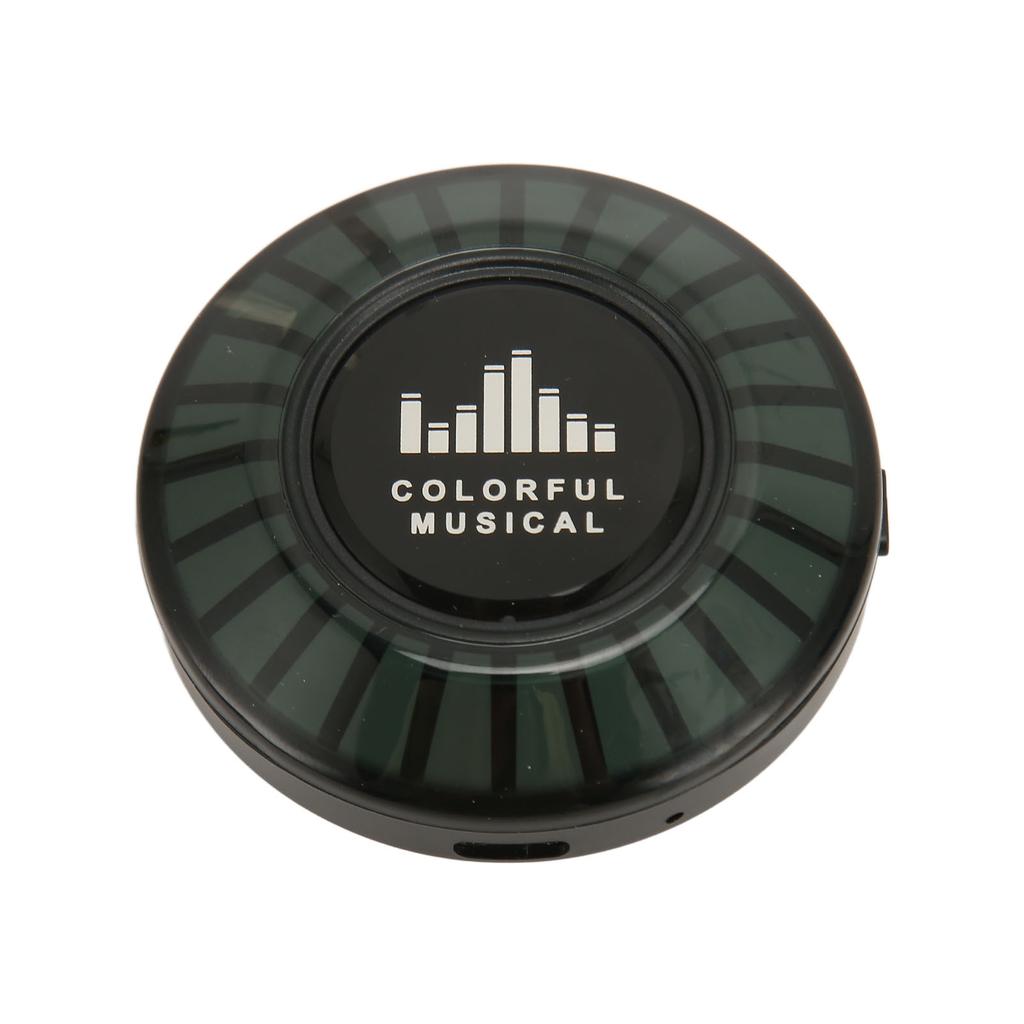 Bone Conduction Speaker Mini Bluetooth Speaker with RGB Rhythm Lights USB Rechargeable Portable Wireless Bluetooth 5.0