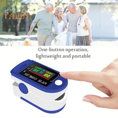 Blood Oxygen Meter Universal Fit Quick Test LED Screen Motion Glucose Sensing Oxygen Saturation Monitor