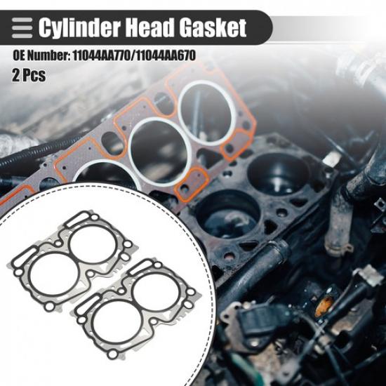 

2 Pcs Cylinder Head Gasket for Subaru Forester 2.5L 2006-2013 No.11044AA770