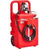 Diesel Overzet Tank, 32 Gallon, Draagbare Kerosine Tank met 12V DC 10 GPM Elektrische Overzetpomp, 13 ft Leveringsslang & Zelfsluitend Mondstuk,