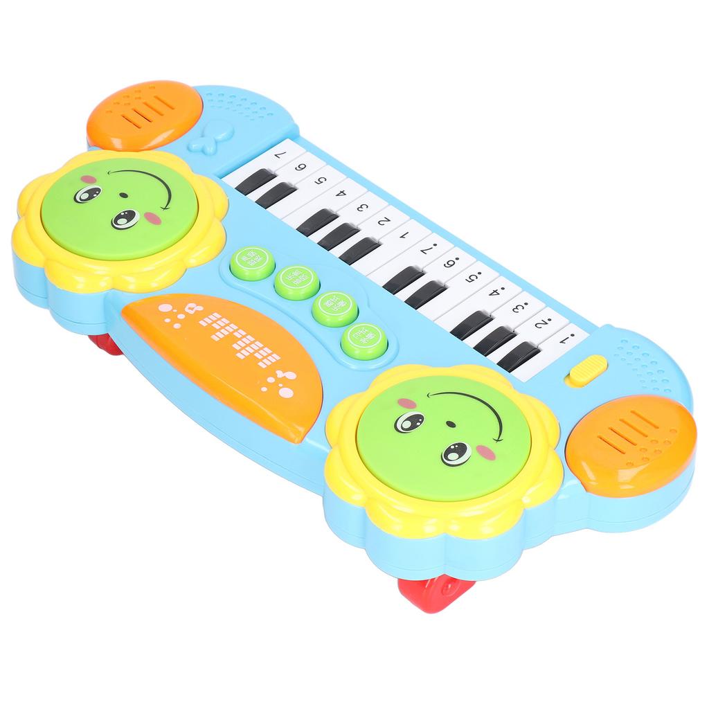 Piano Toy Electronic Keyboard Sound Light Effects Instrument for Above 3 Years Old