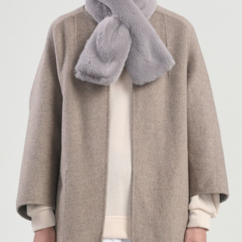 LALA Winterfellschal - Hellgrau