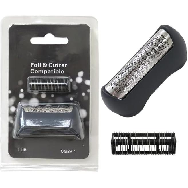 Foil & Cutter Series 5 51S Replacement Head for B-raun Series 5 590cc 8595 8985 8975 8991 (Silver, New Packaing)