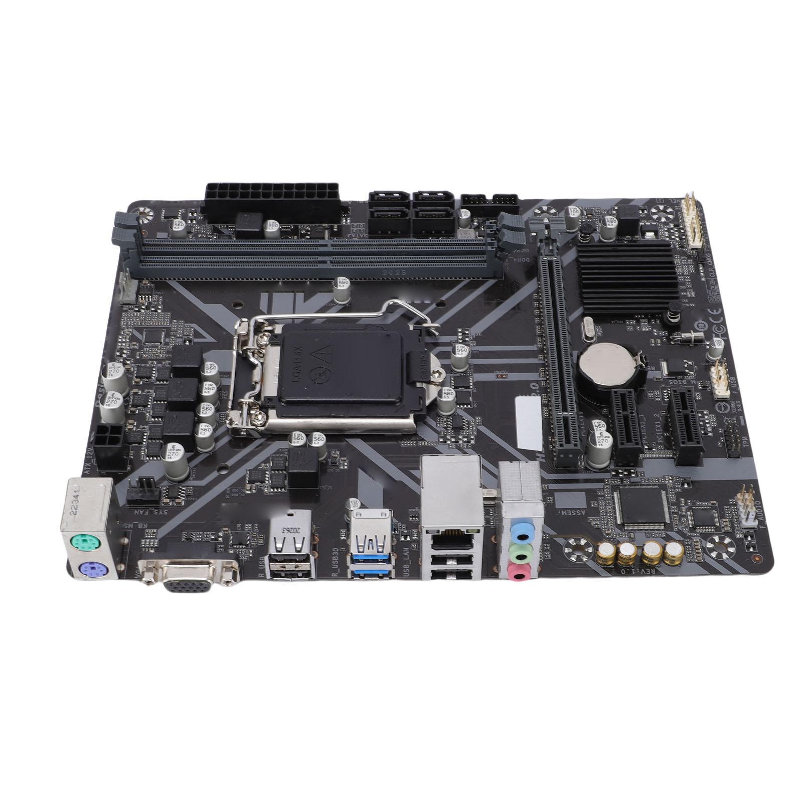 

H310M- Материнська плата M-ATX Слоти DDR4x2 DIMM Підтримує двоканальну DDR4 2666 2400 2133 МГц Пам ять Материнська плата для настільного комп ютера