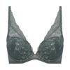 AMOSTYLE Hope Peaceful M010 Size D75 Bra, Leaf, (Green),