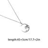 Ocean Theme Necklace Sparkling Mermaids Tail Pendant Choker Minimalisms Cat Butterfly Skull Charm Clavicle Chain Jewelry