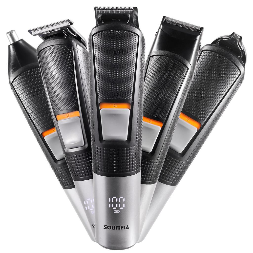 Multi-functional 5-in-1 Electric Hair Clipper & Trimmer Set for Home Use