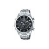 Edifice Series Date Week Display 100 Meters Water Resistant Solar Quartz Movement Stainless Steel Strap Men Watches Black EQW-T630JD-1AJF