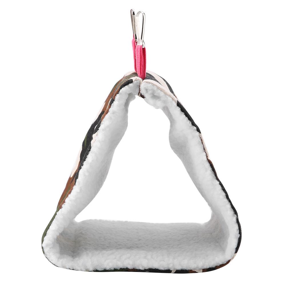 

Pet Bird Warm Soft Hammock Cage Parrot Hanging Hut Tent Bed Cave Swing Toy Type 2