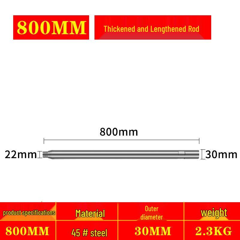Heavy-Duty Diamond Drill Bit Extension Rod for Pipe Laying and Wall Hole Opening