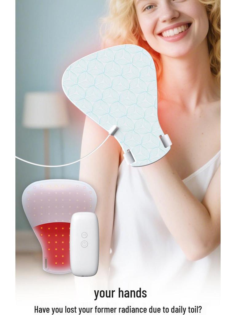 LED Silicone Handheld Beauty Device for Skin Rejuvenation with Colored Light Therapy 2025 - Phototherapy Household Spectrometer.