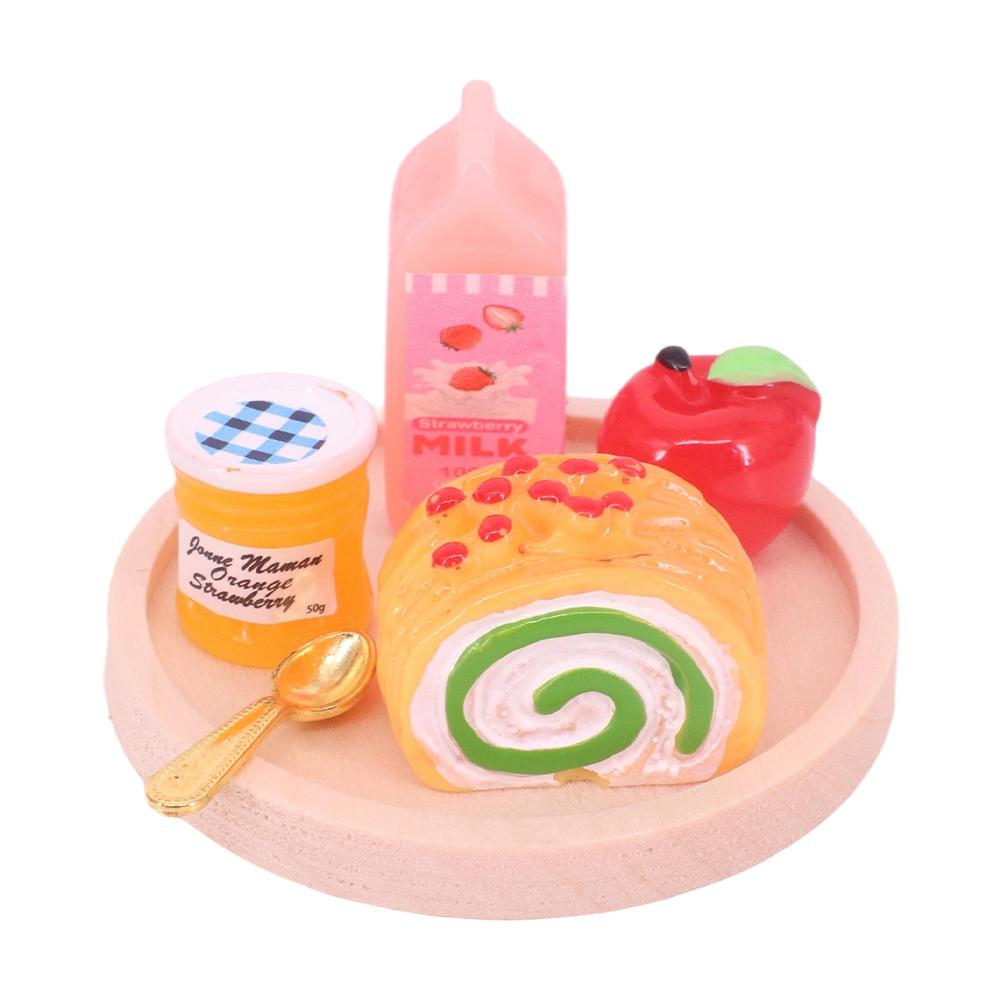 

Миниатюрные аксессуары для куклы Лабубу 17 см, мини-мультяшная модель, набор жареной курицы, набор хлеба, торта, десертов, подарок для кукольного домика, игрушка для девочки