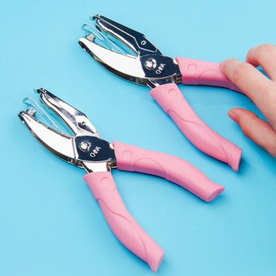 5-Hole Paper Punch Round Heart Star Shape Metal Puncher for A4 Craft Paper Manual Scrapbooking Tools