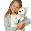Warmies Husky Mikrowellengeeignetes Kuscheltier - 33 cm